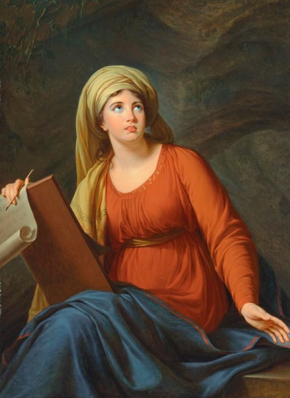 Lady Hamilton as a Sibyl