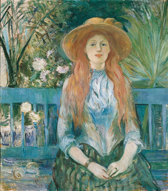 Young girl in a park