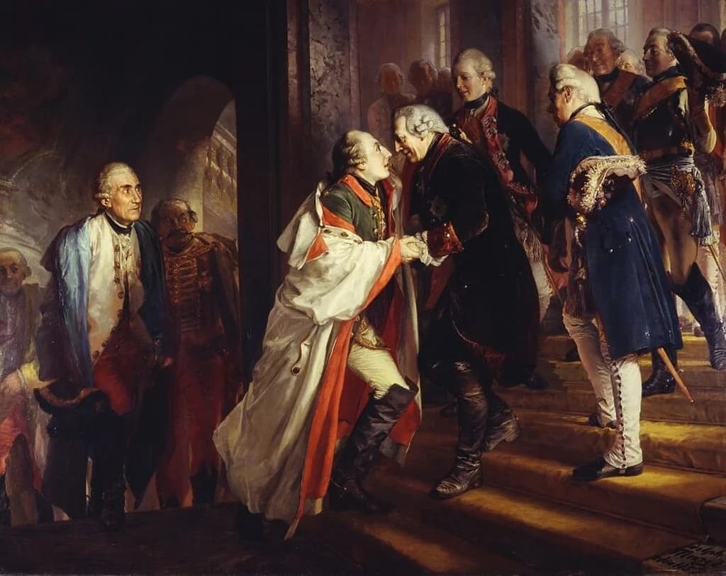 The Meeting of Frederick II and Joseph II in Neisse in 1769