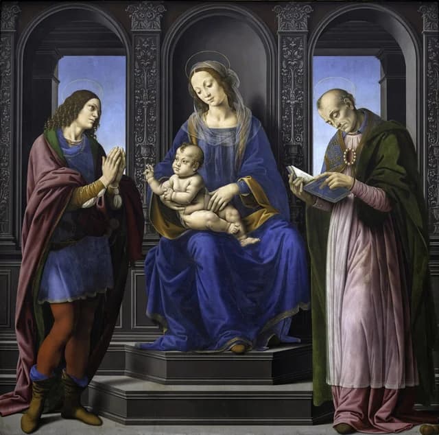 Madonna and Child with St. Julian and St. Nicholas