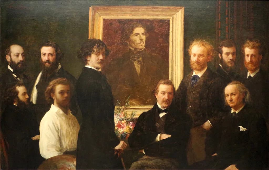 Hommage an Delacroix
