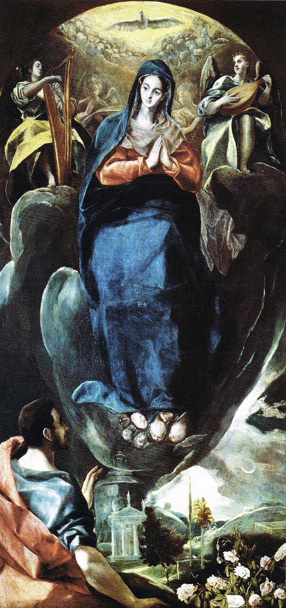 The Immaculate Conception with Saint John the Evangelist