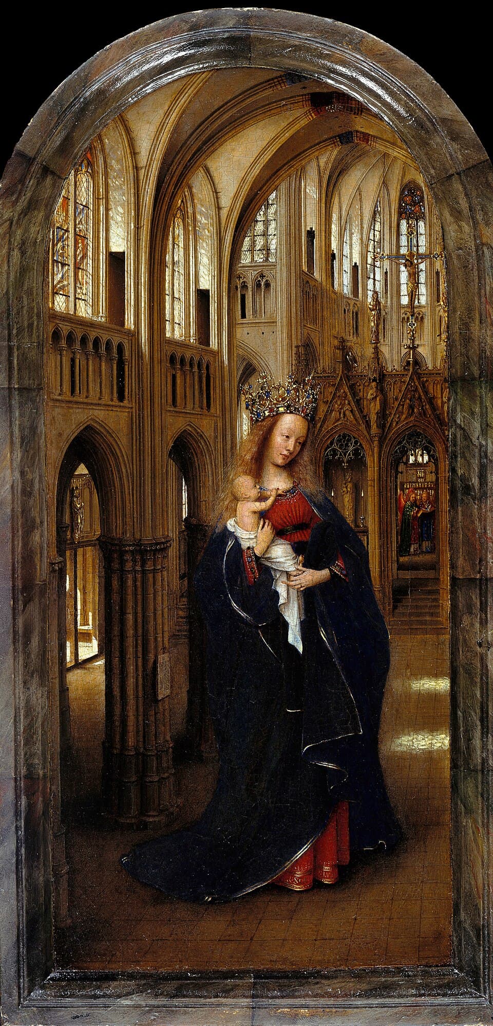 Die Madonna in der Kirche