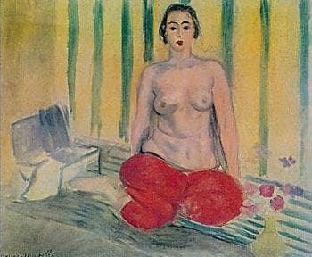 Odalisque in Red Pants
