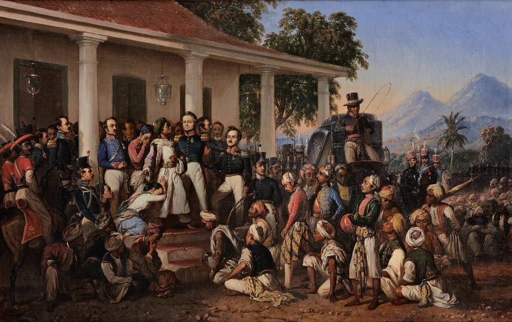 The Arrest of Pangeran Diponegoro