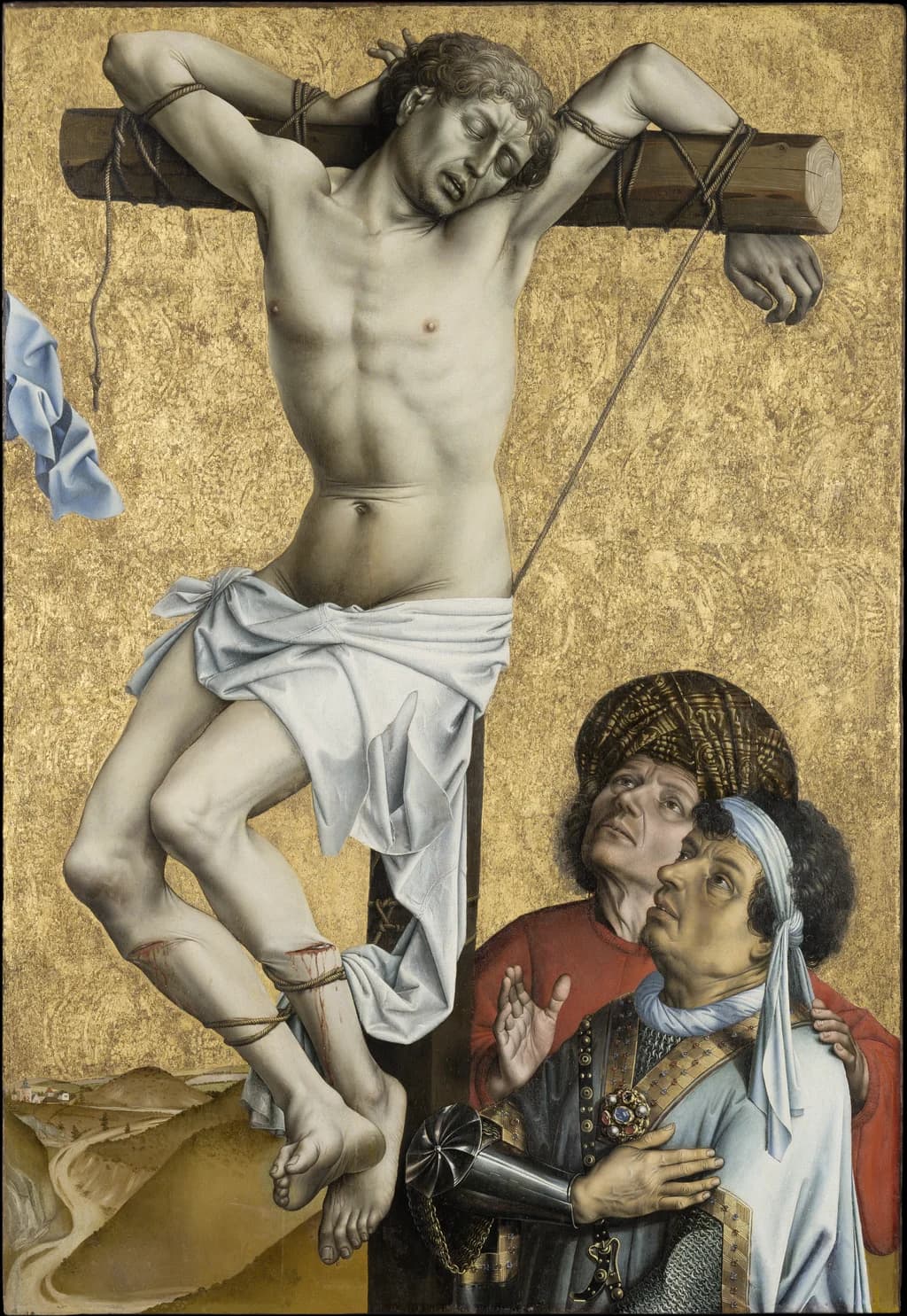 The Bad Thief to the Left of Christ
