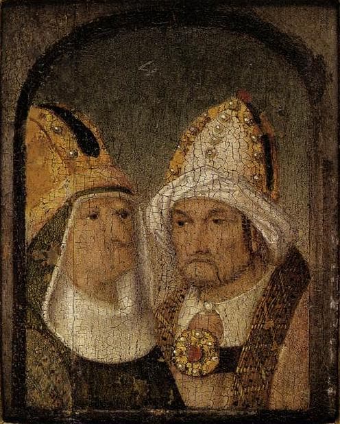 Two Male Heads