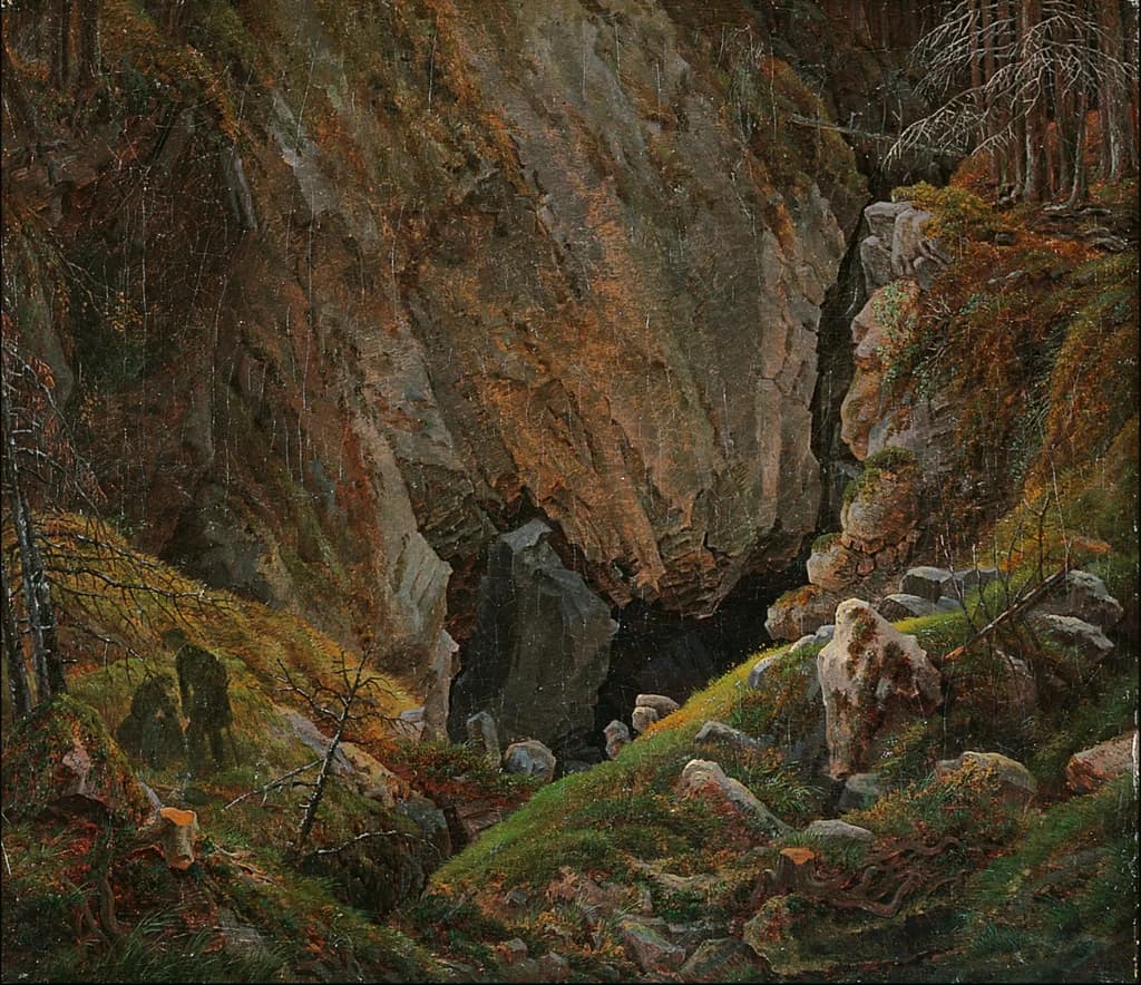 Rock Canyon in the Harz