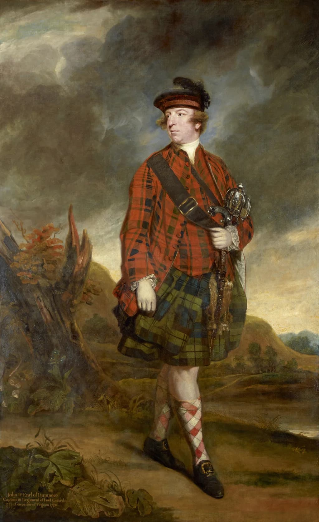 Portrait of John Murray, 4th Earl of Dunmore