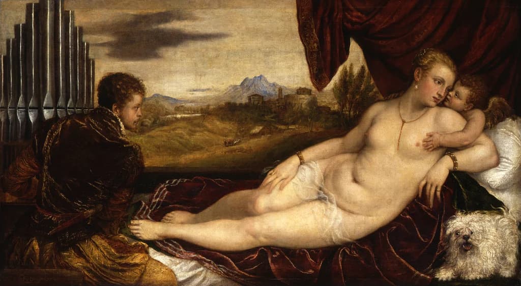 Venus with the Organ Player