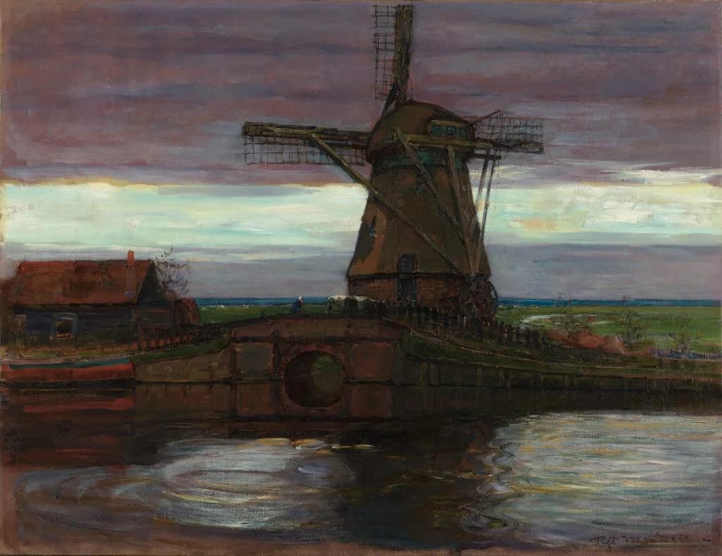 Stammer Mill with Streaked Sky