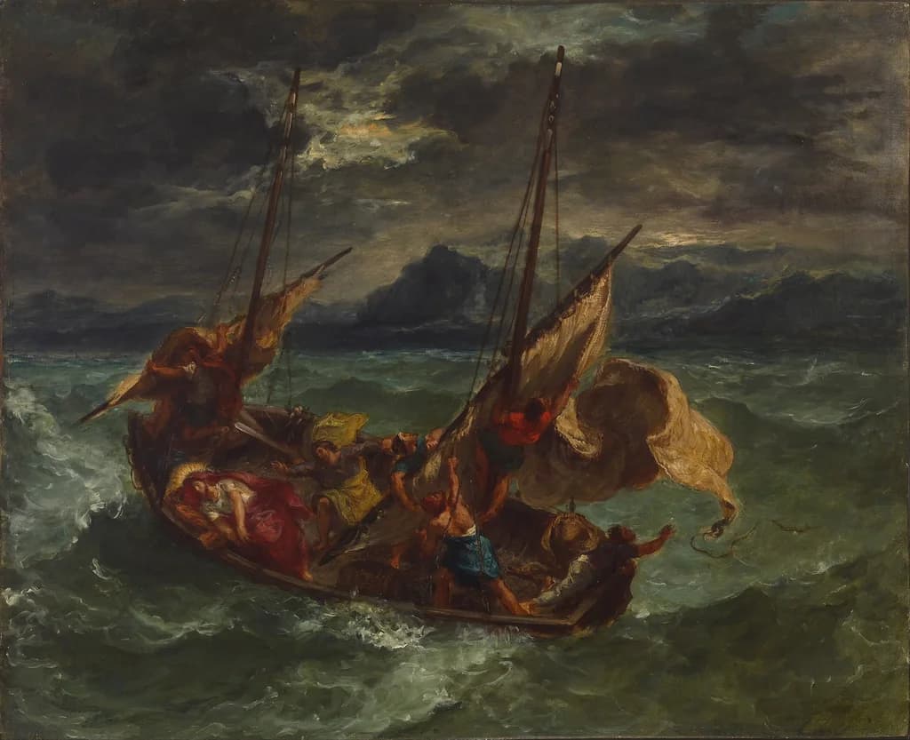 Le Christ sur la mer de Galilée