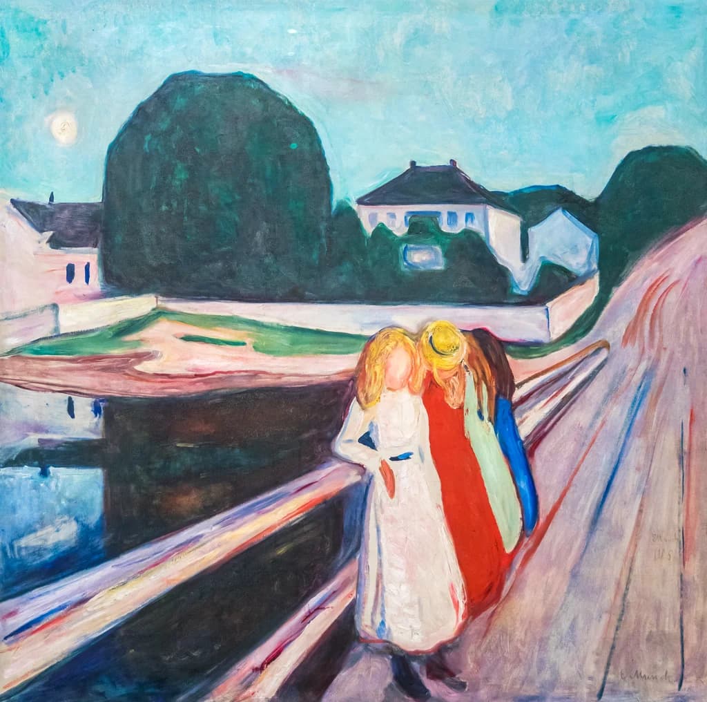 Four Girls on the Bridge