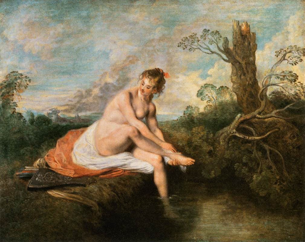 Diana at her Bath