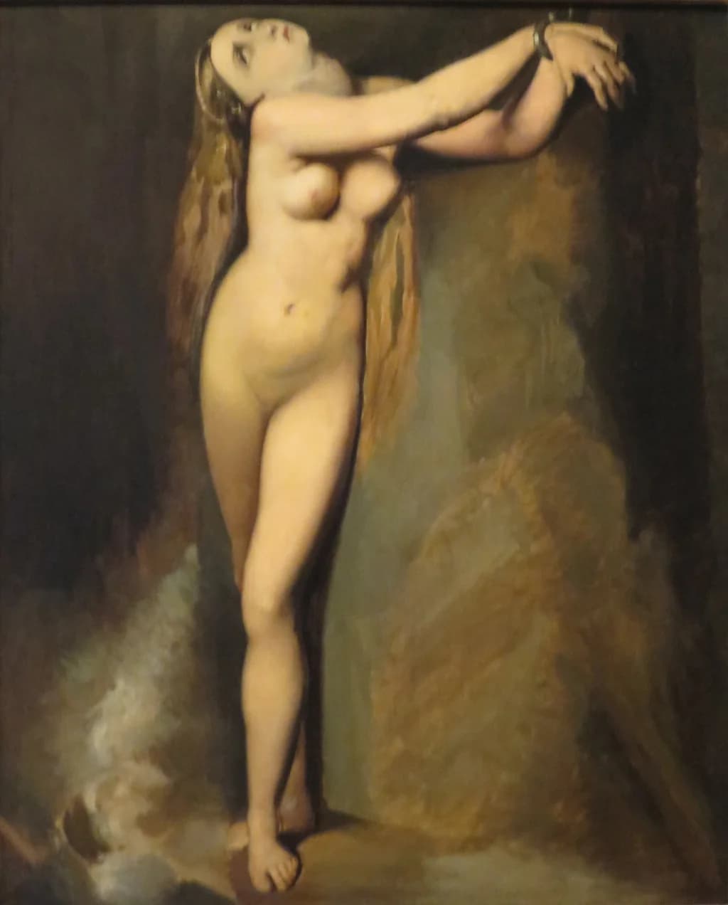 Angelica at the Rock (After Ingres)