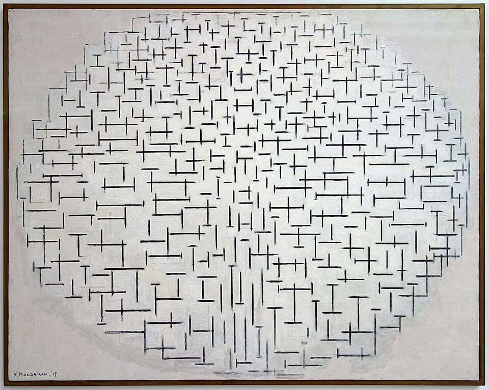 Composition 10 in Black and White
