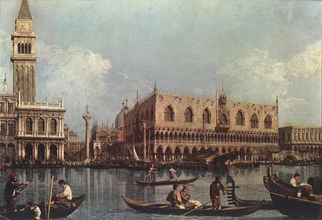 View of the Bacino di San Marco from the Punta della Dogana