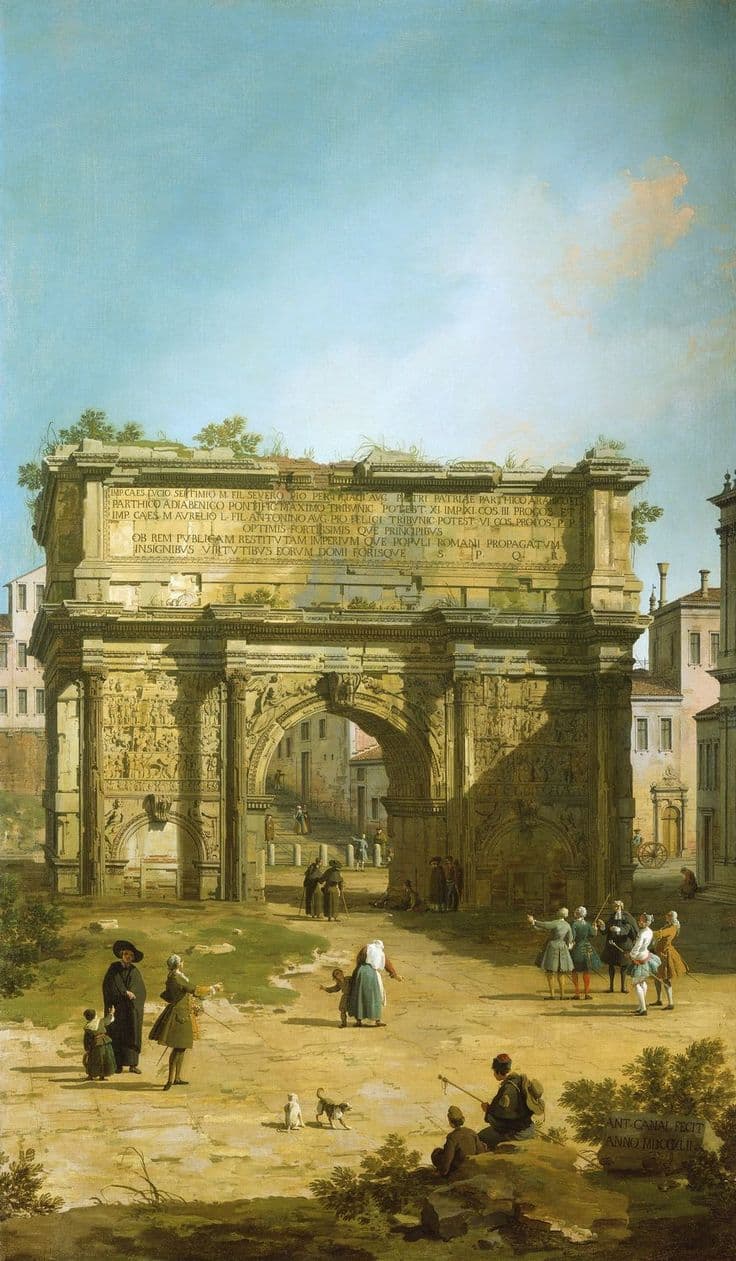 Rome: The Arch of Septimius Severus