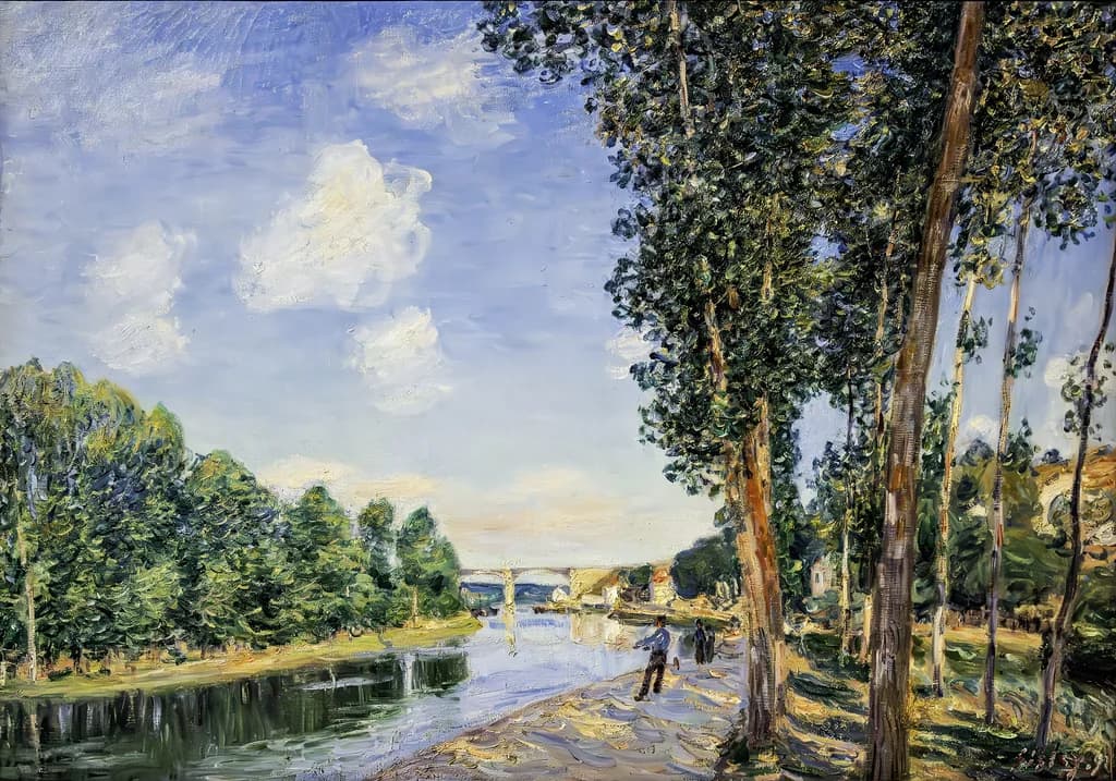 Saint-Mammès. June Sunshine