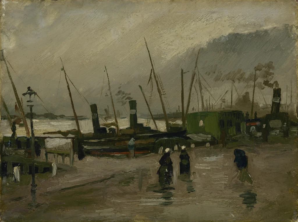 The De Ruijterkade in Amsterdam