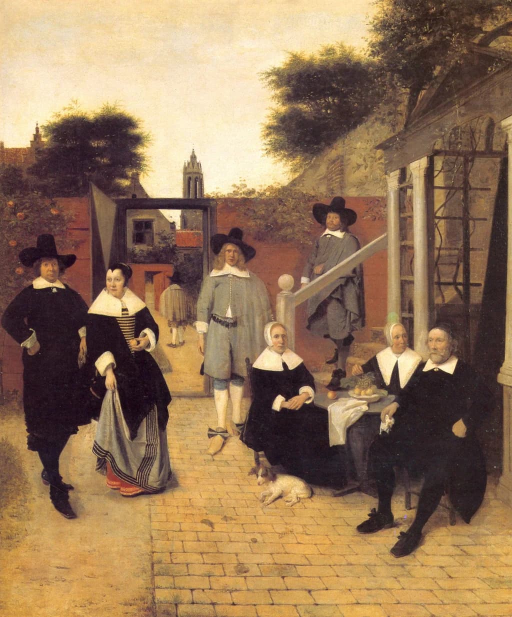 Group portrait of an unknown family or company