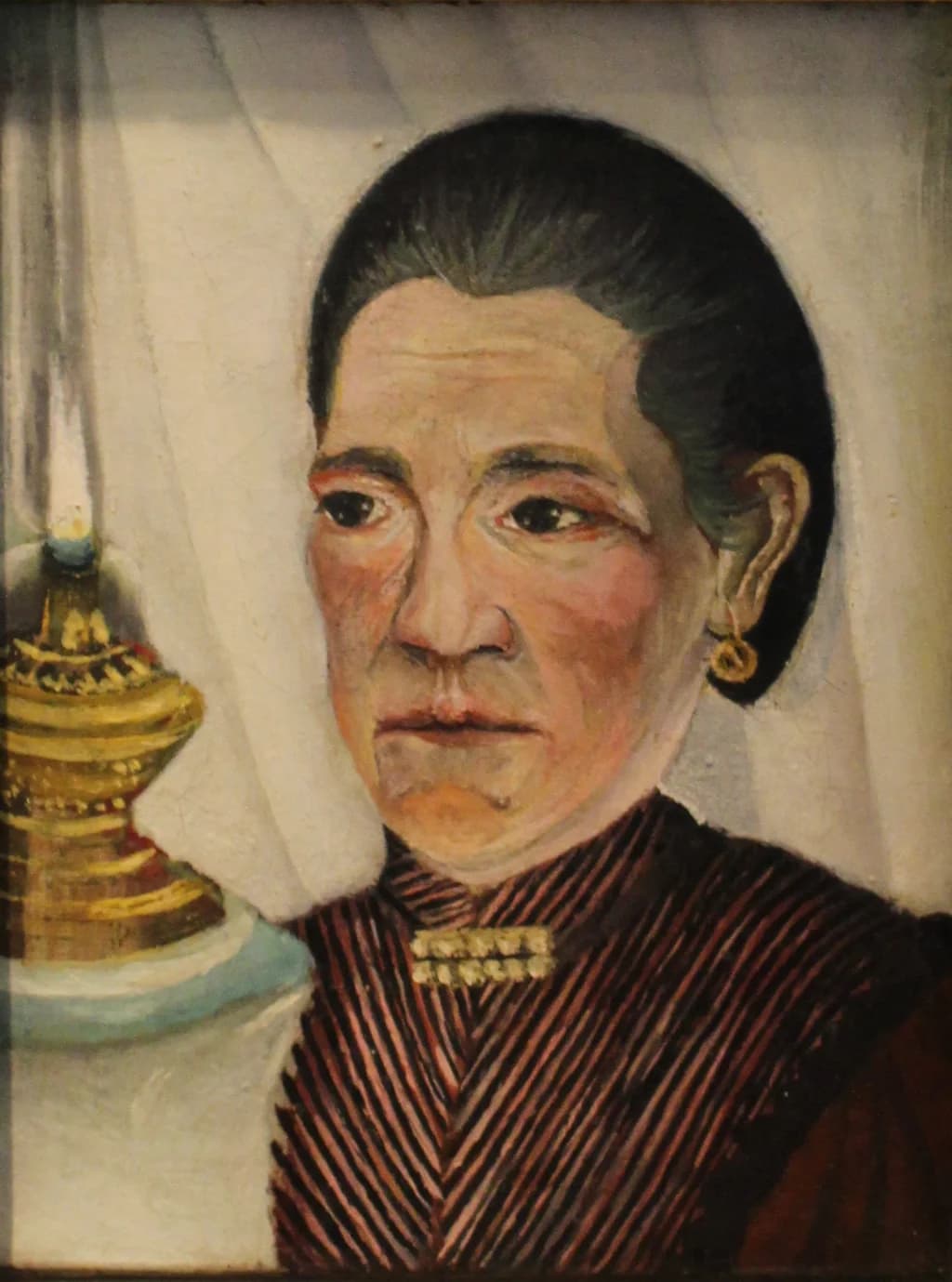 Portrait of the second wife of the artist
