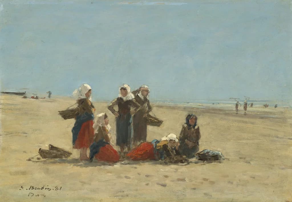 Women on the Beach at Berck