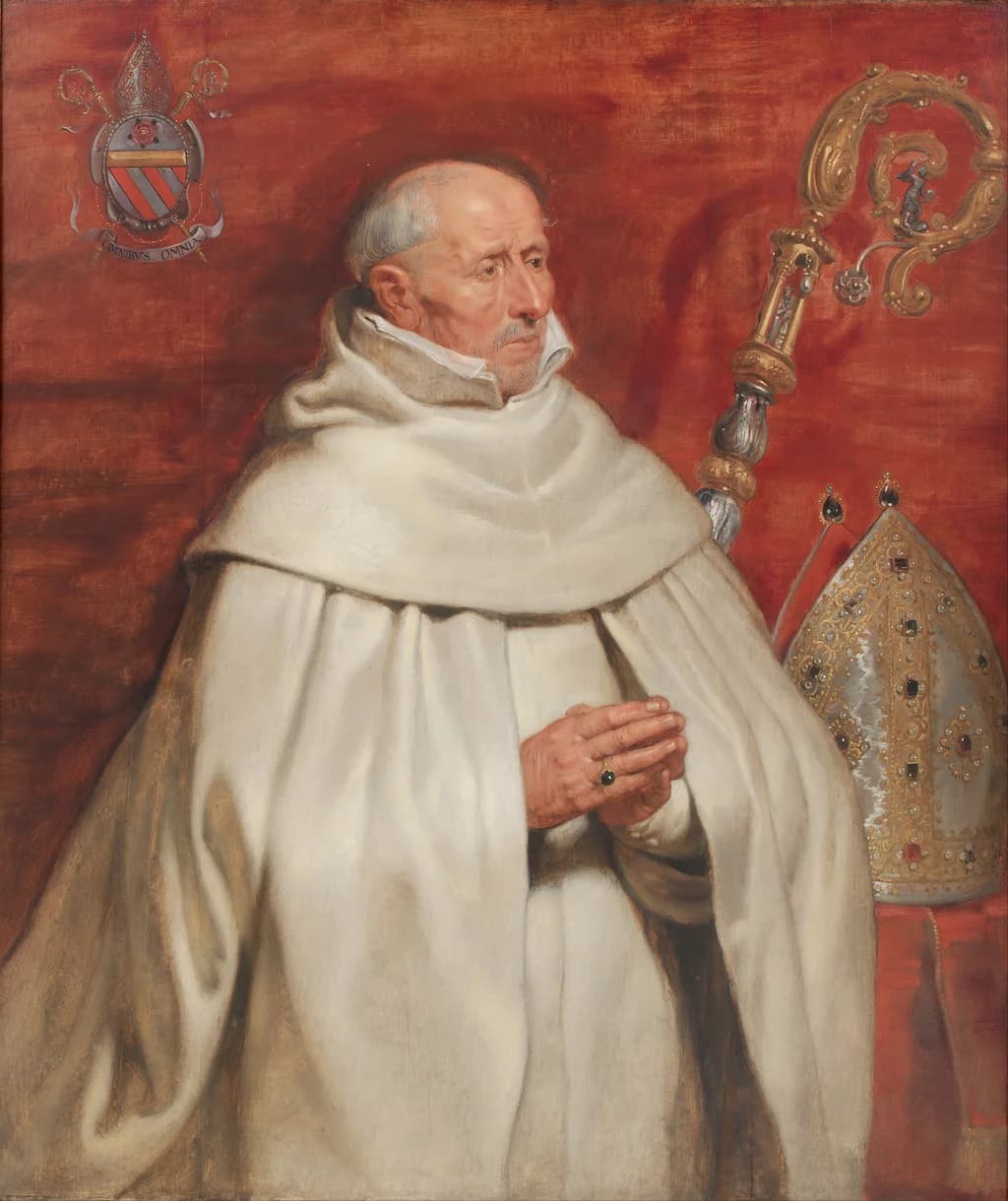 Portrait of Matthaeus Yrsselius (1541-1629), Abbot of Sint-Michiel's Abbey in Antwerp