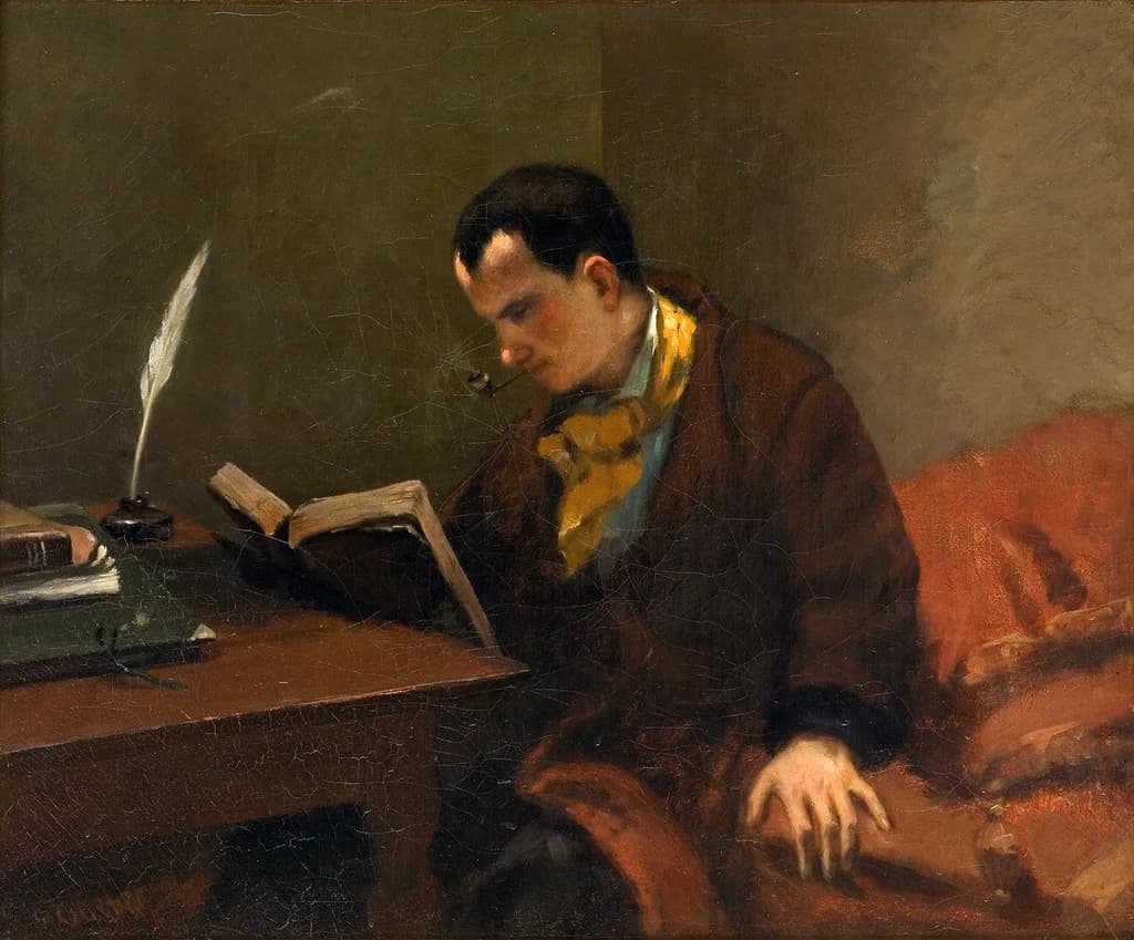 Portrait of Baudelaire