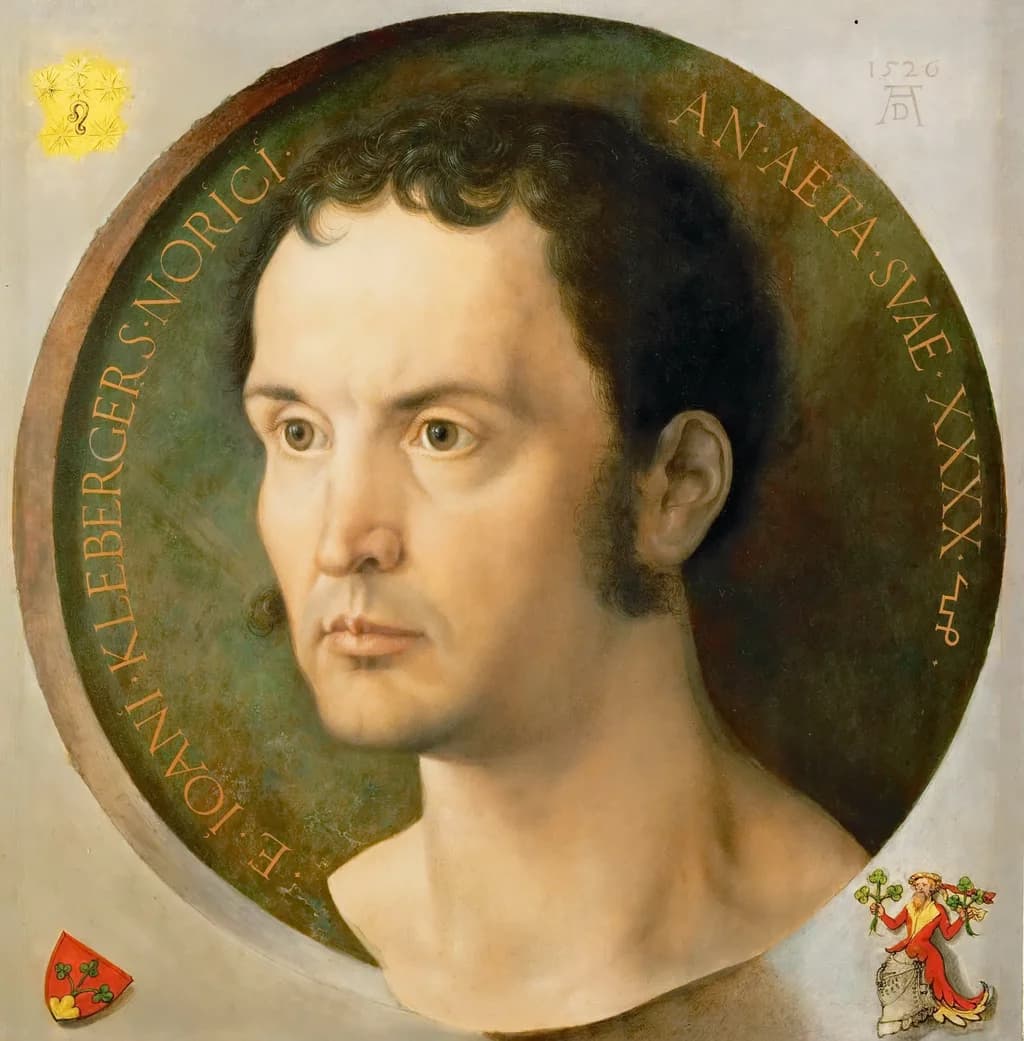 portrait of Johann Kleeberger