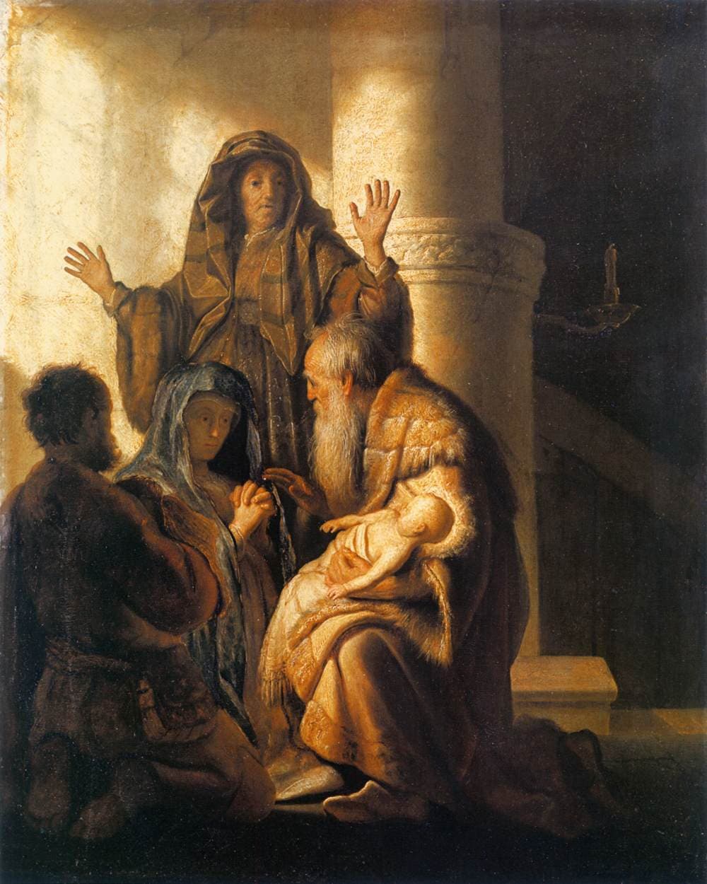 Simeon in the Temple