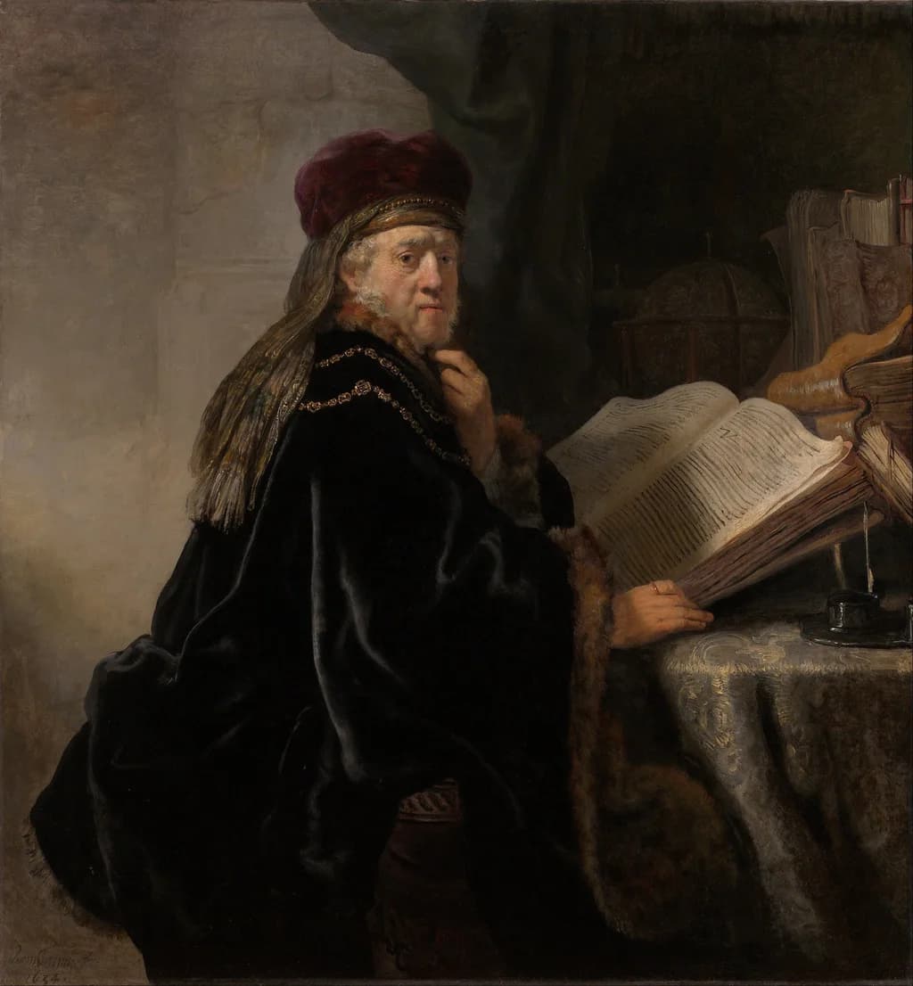 A Scholar in His Study