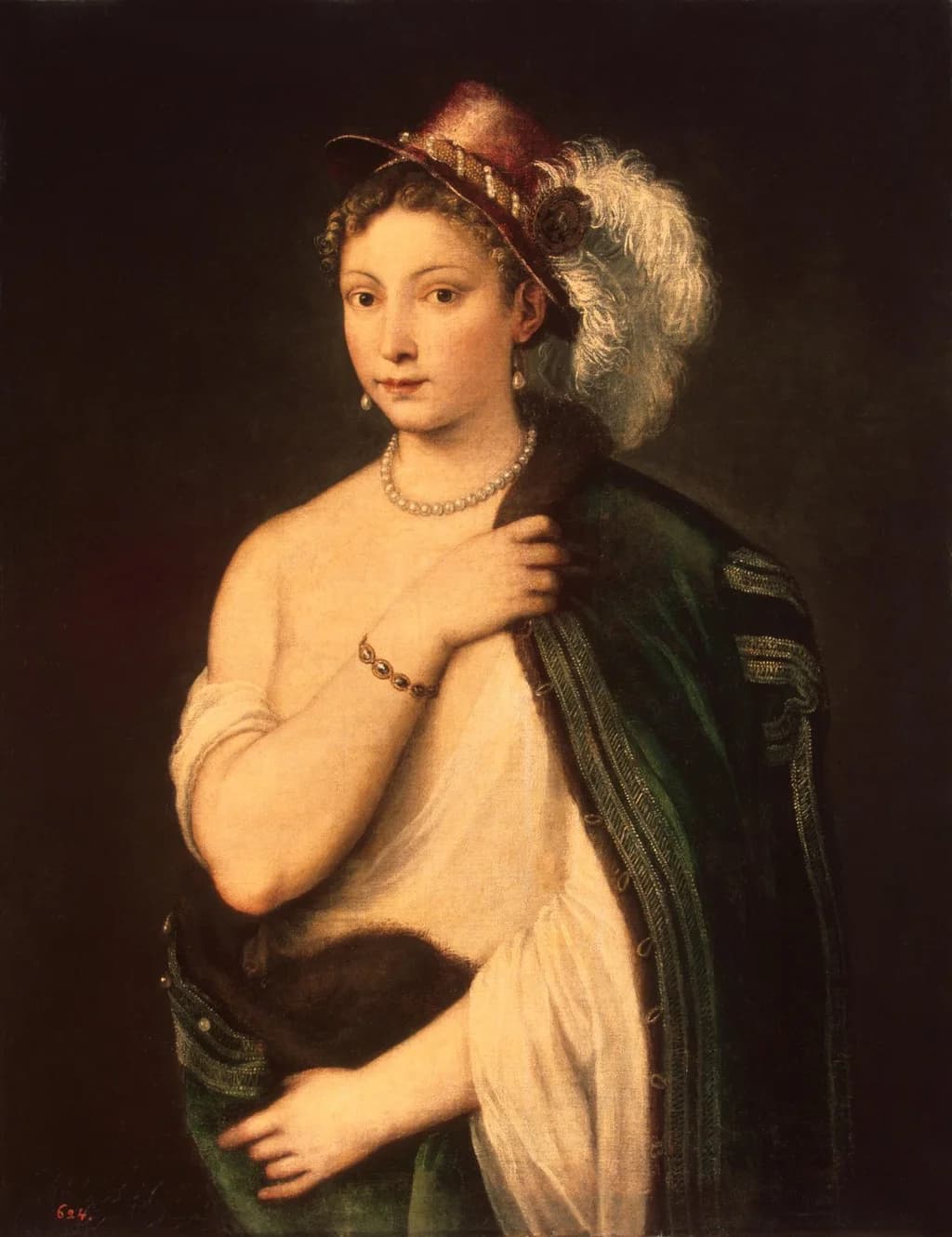 Portrait d'une jeune femme