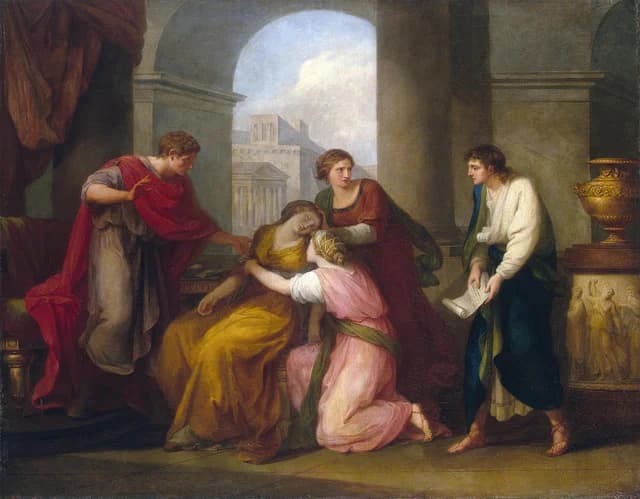 Virgil reading the ''Aeneid'' to Augustus and Octavia