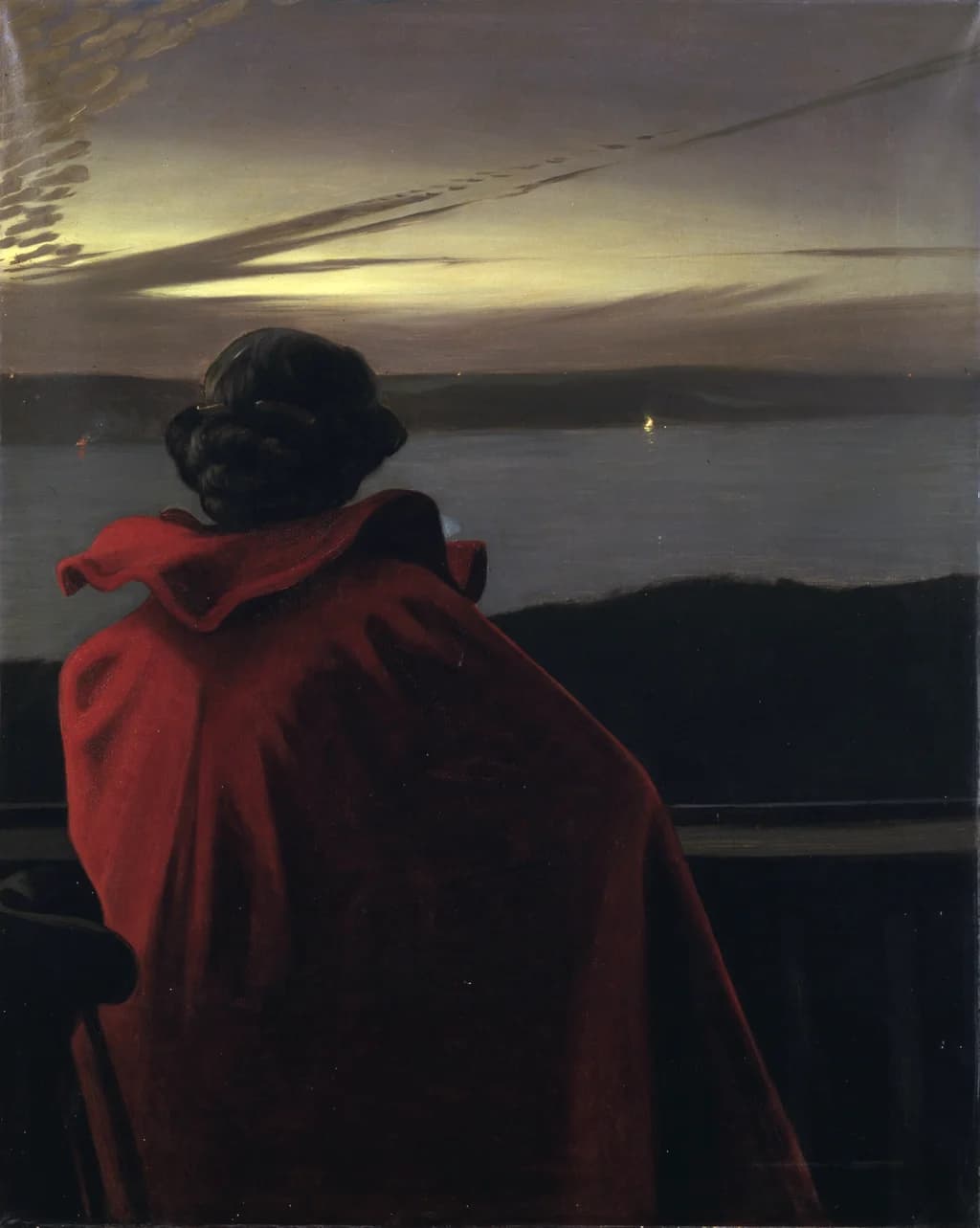 Midsummer Night near Vejle Fjord