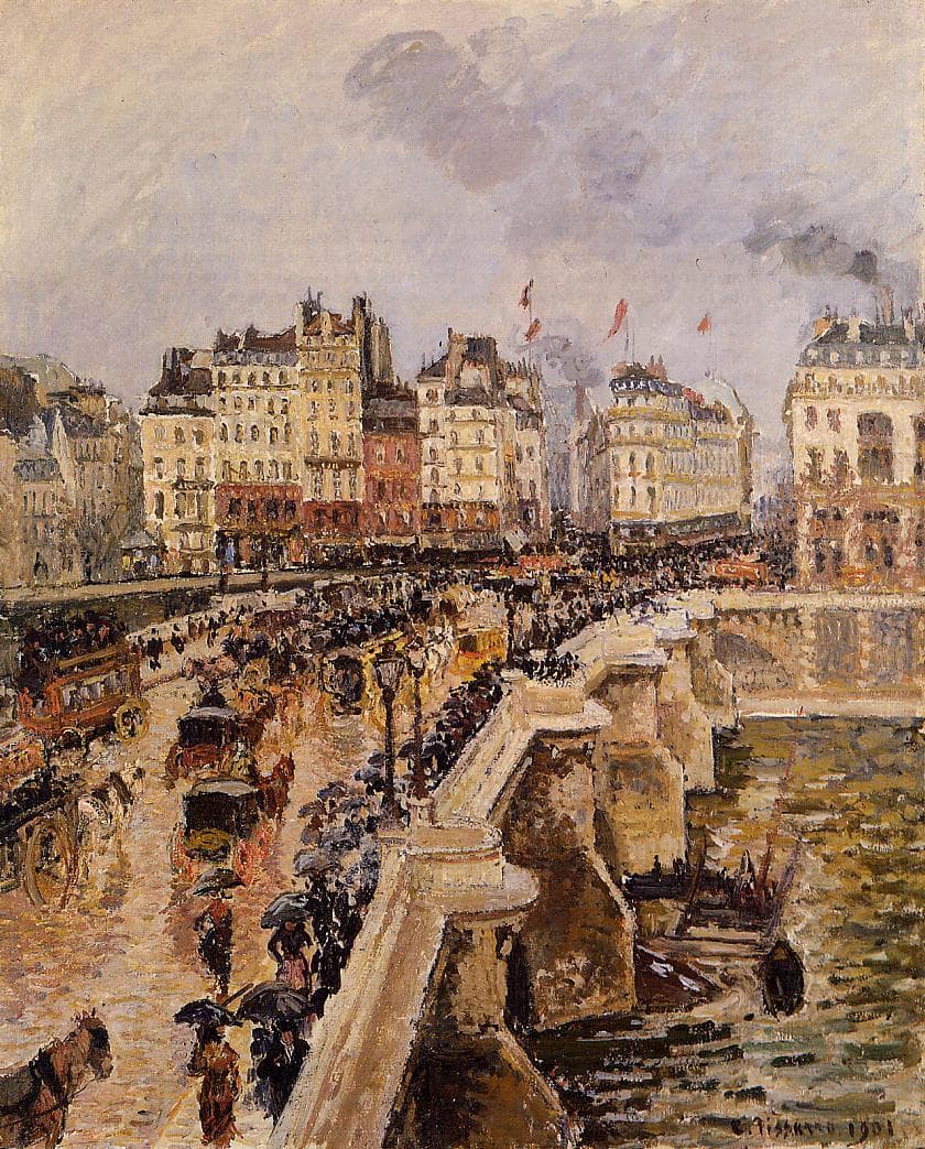 The Pont-Neuf, Rainy Afternoon (First Series)