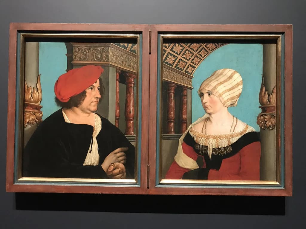 Double Portrait of Jakob Meyer zum Hasen and Dorothea Kannengießer