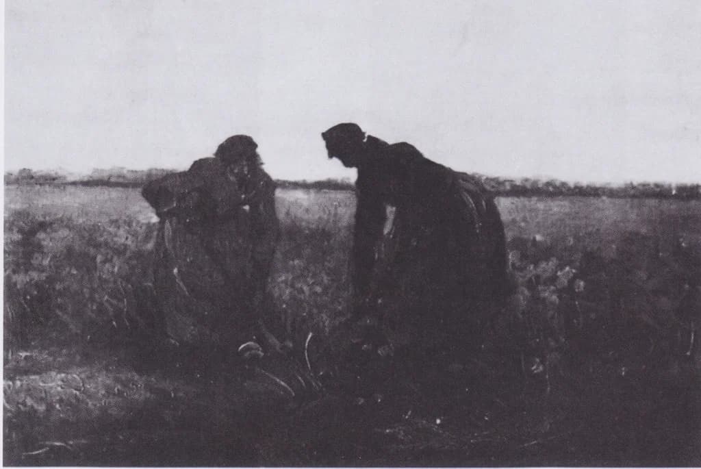 Two Peasant Women Digging