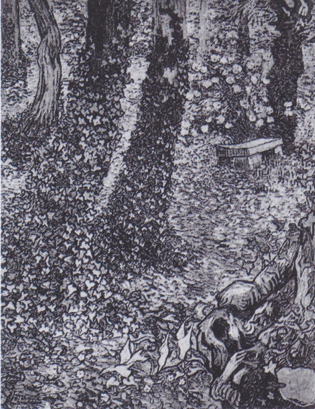 Corner in the Garden of Saint-Paul Hospital, A