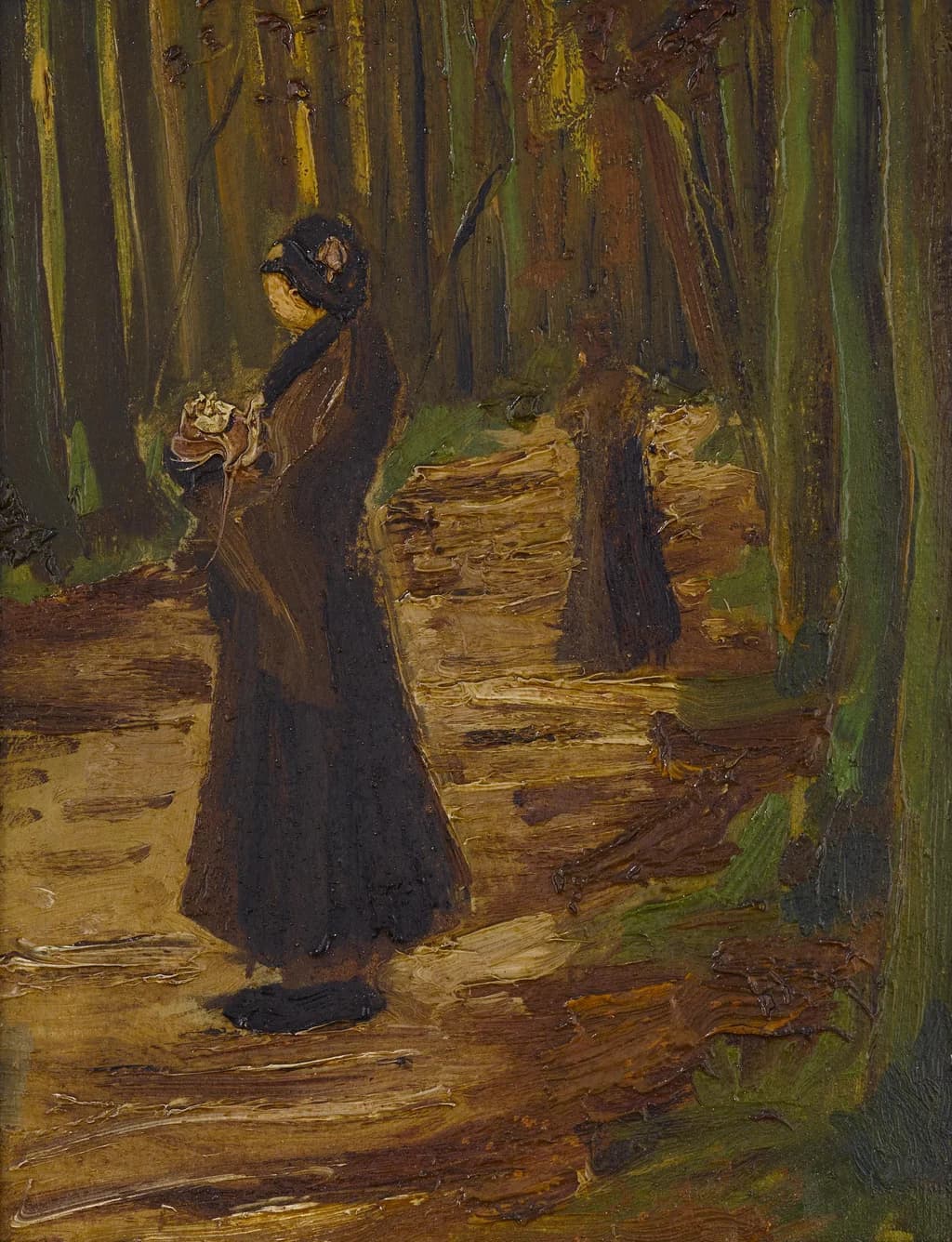 Two Women in the Woods