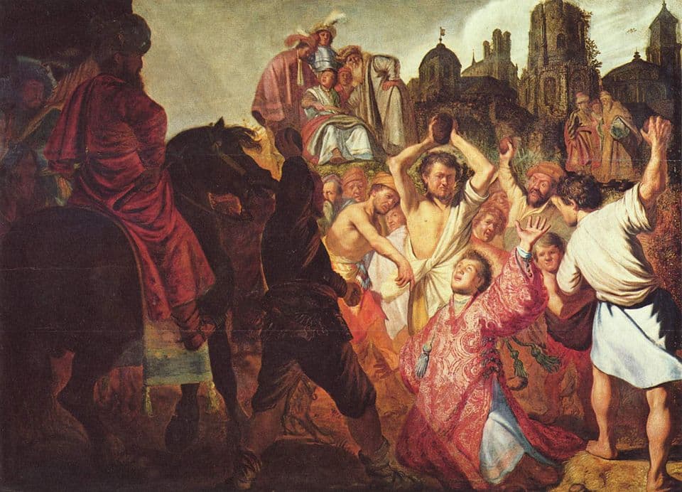 La lapidazione di Santo Stefano