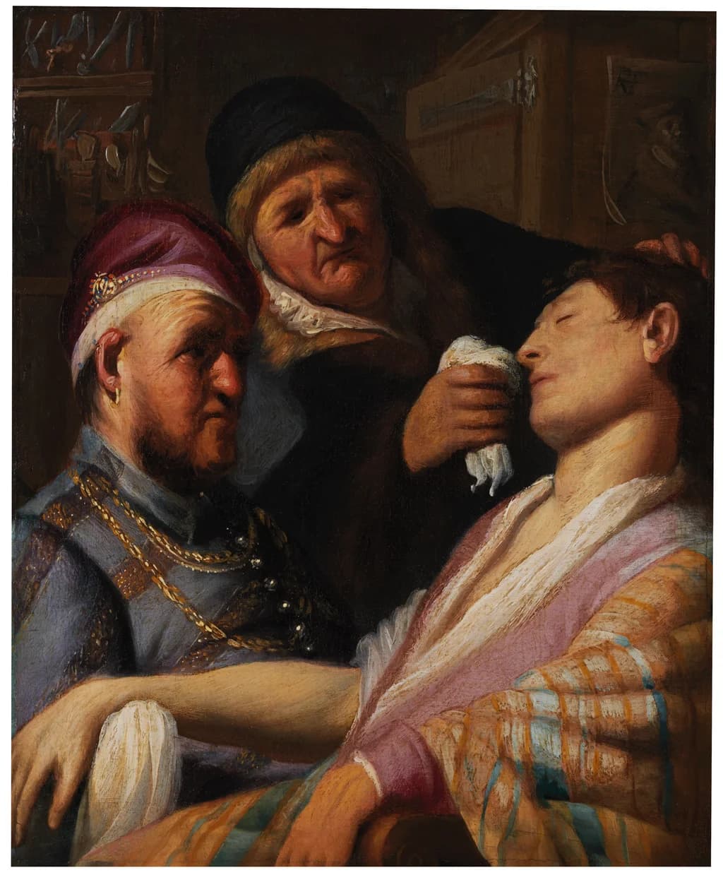 Unconscious Patient (Allegory of Smell)