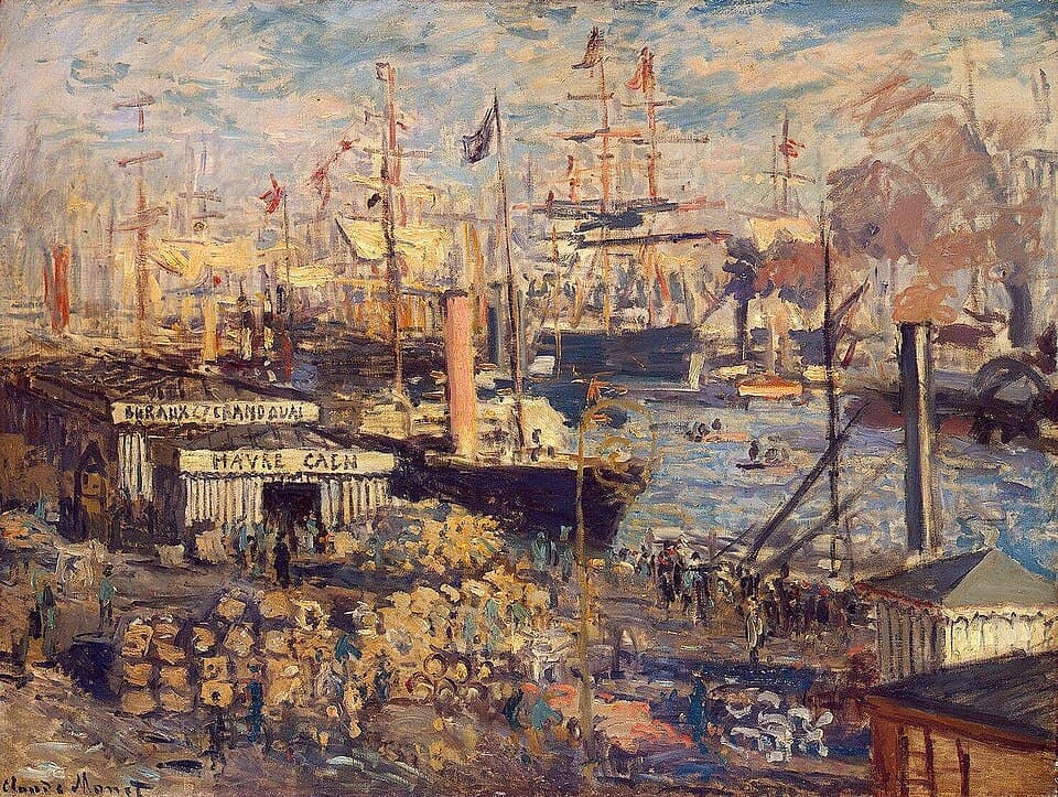 Embankment in Le Havre