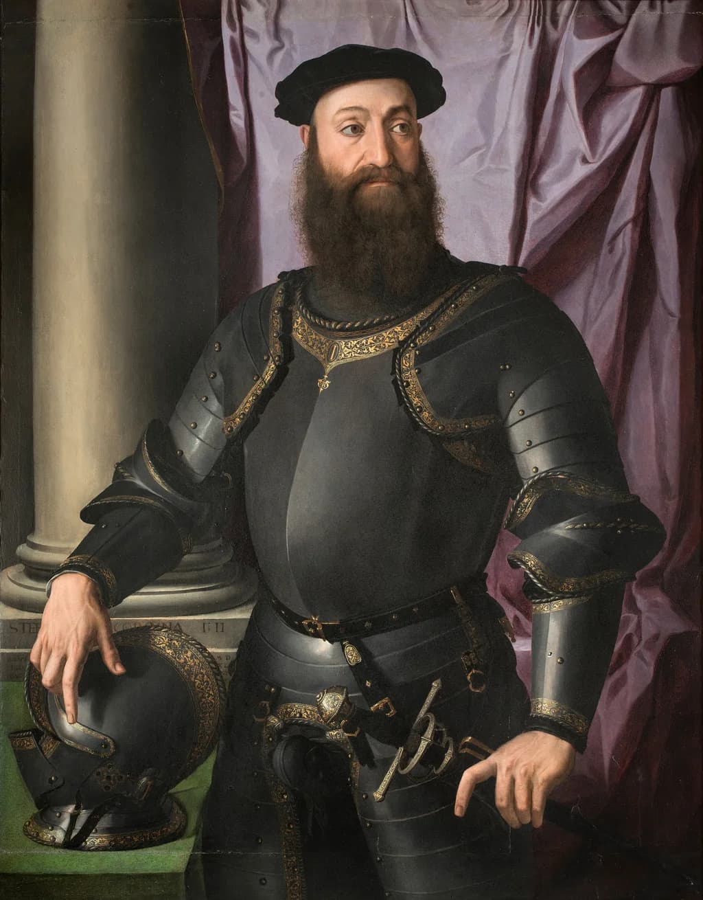 Portrait of Stefano Colonna