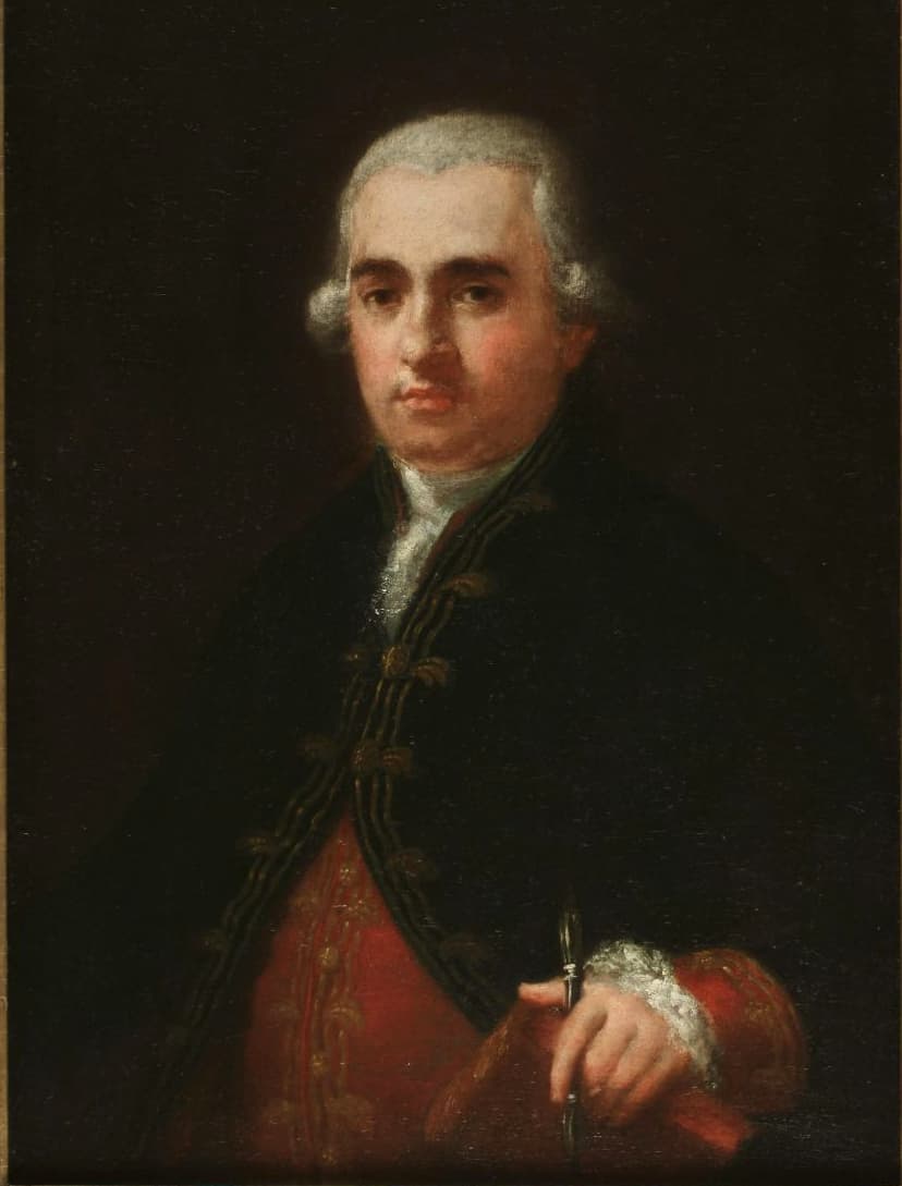 Portrait of Juan Agustín Ceán Bermúdez