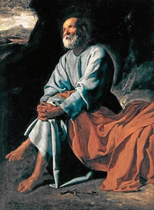 Saint Peter Weeping