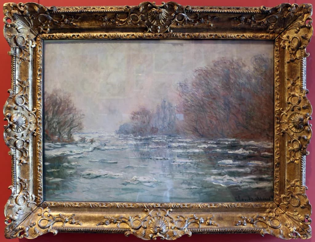 The Breaking up near Vétheuil
