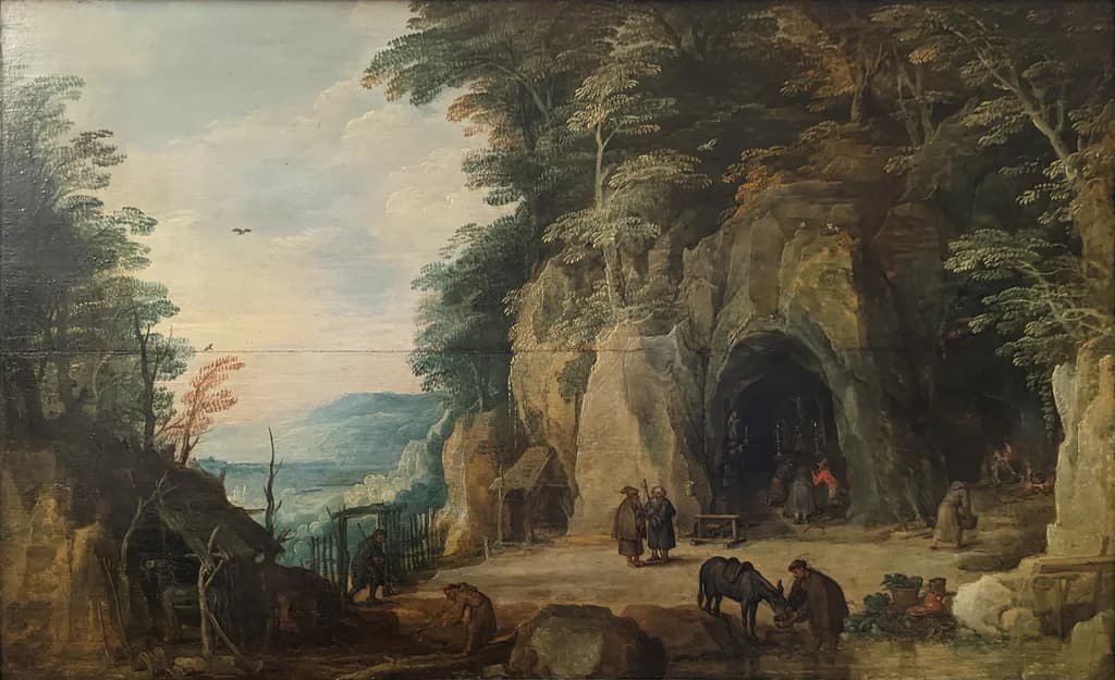 Monk's Hermitage in a Cave