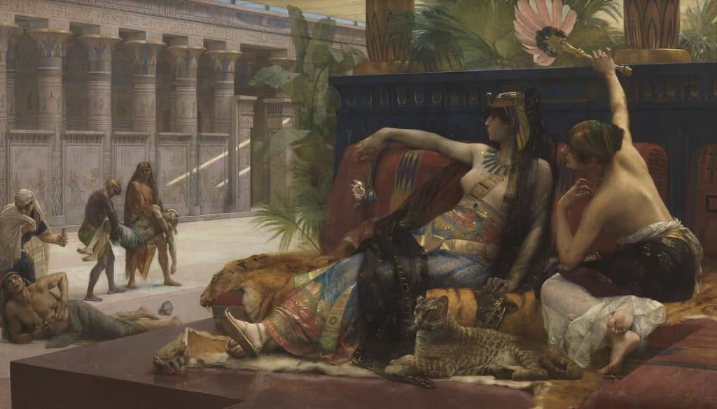 Cleopatra Testing Poisons on Condemned Prisoners