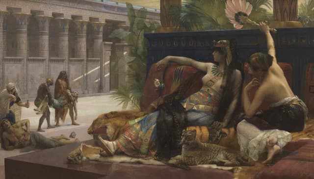 Cleopatra Testing Poisons on Condemned Prisoners